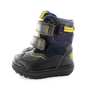 Timberland Polar Cave Waterproof Snow Boots Toddler 4 Black/Navy/Yellow